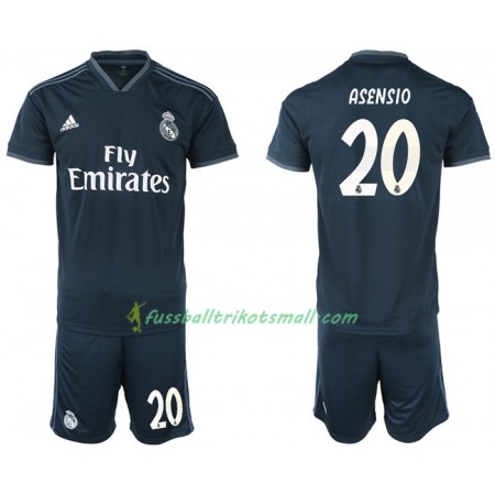 Fußballtrikots Real Madrid ASENSIO 20 Kinder 2018-2019 Kurzarm Auswärts-trikot kaufen
